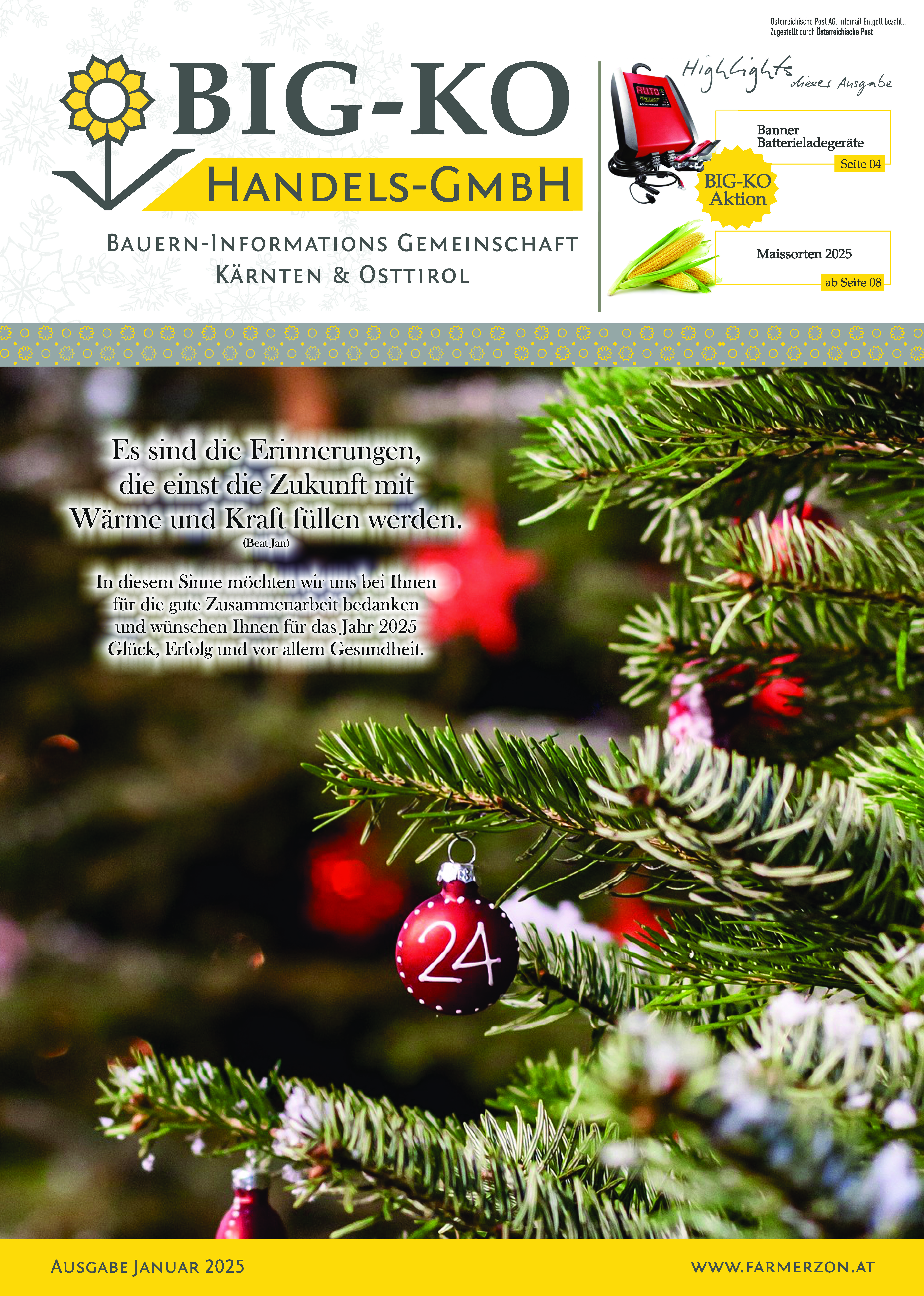 <br>Zeitung Januar 2025 Weihnachtsausgabe
